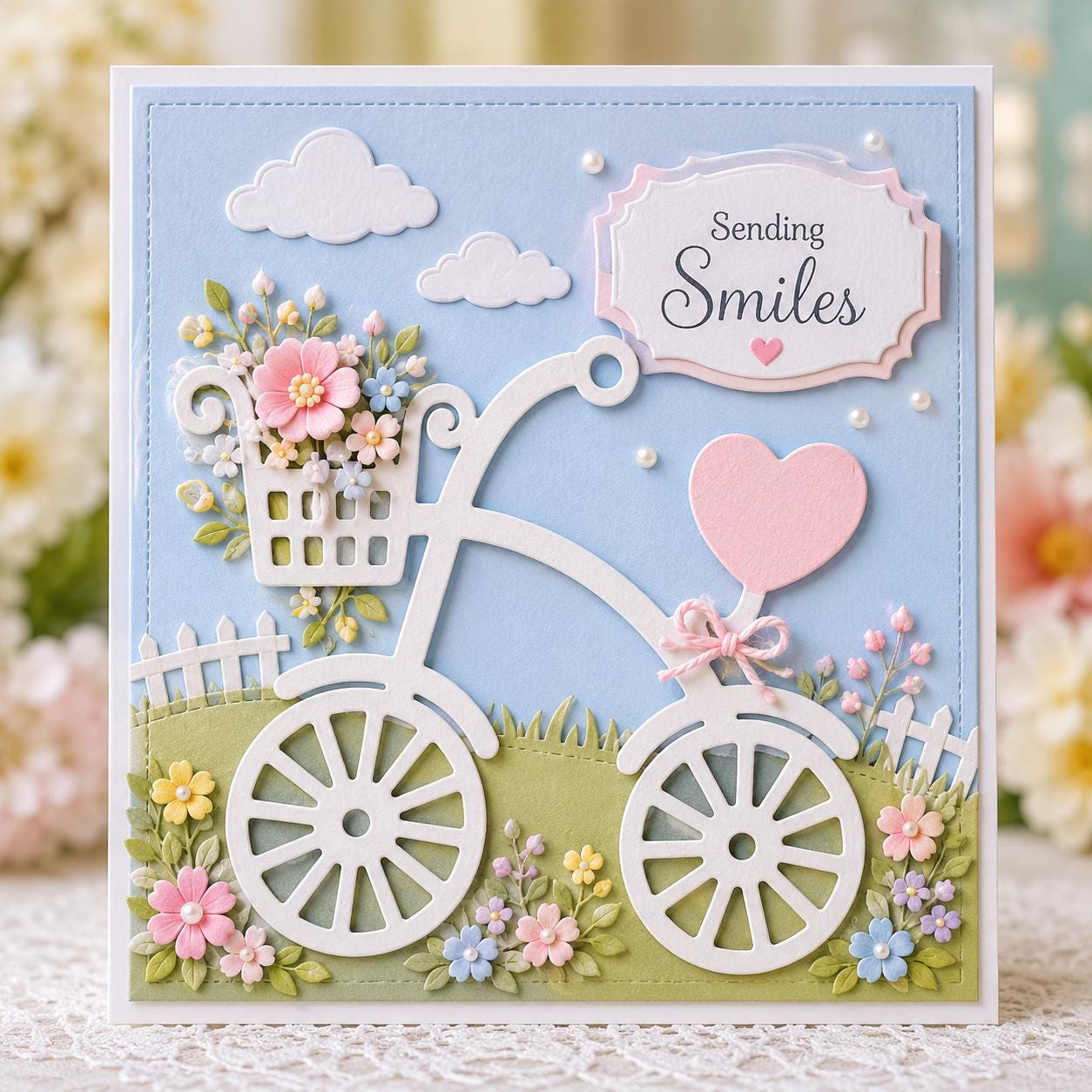 Bike Metal Cutting Dies, DIY Scrapbooking Stencils