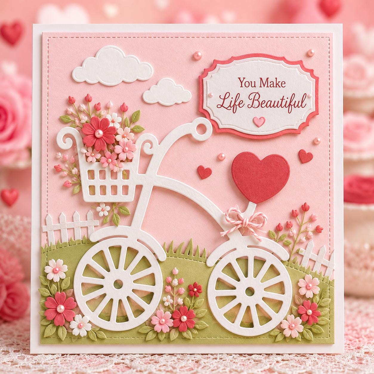 Bike Metal Cutting Dies, DIY Scrapbooking Stencils