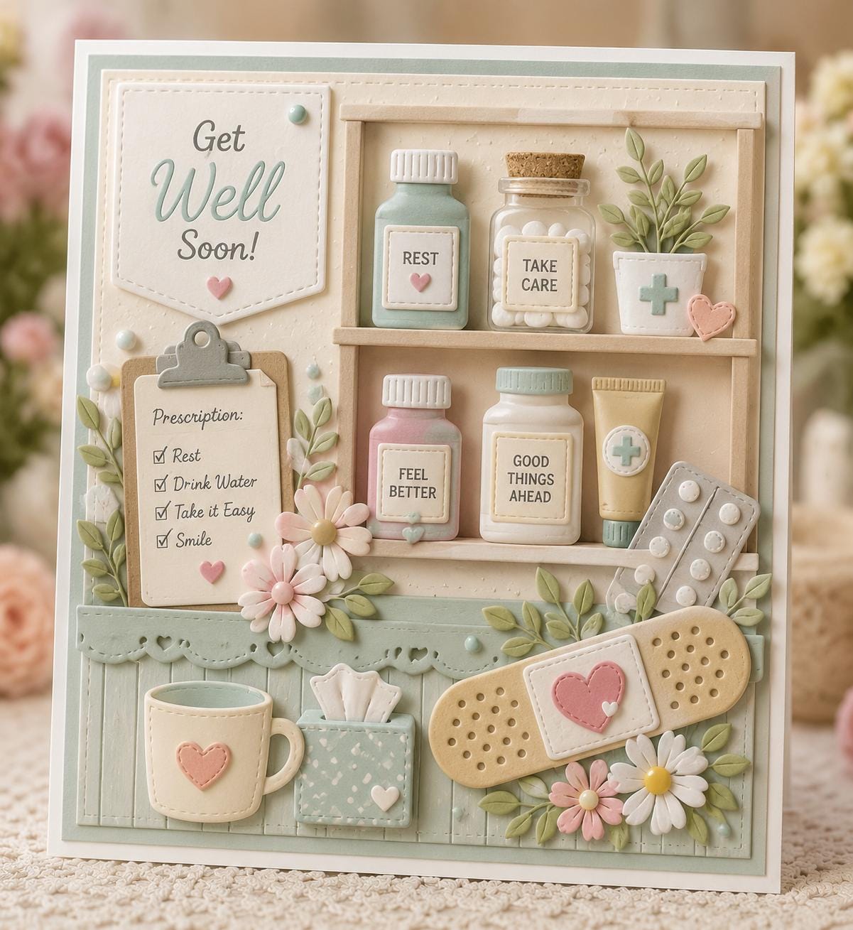 Bandage-Themed Metal Die Set for Scrapbooking, Cardmaking, and DIY Crafts