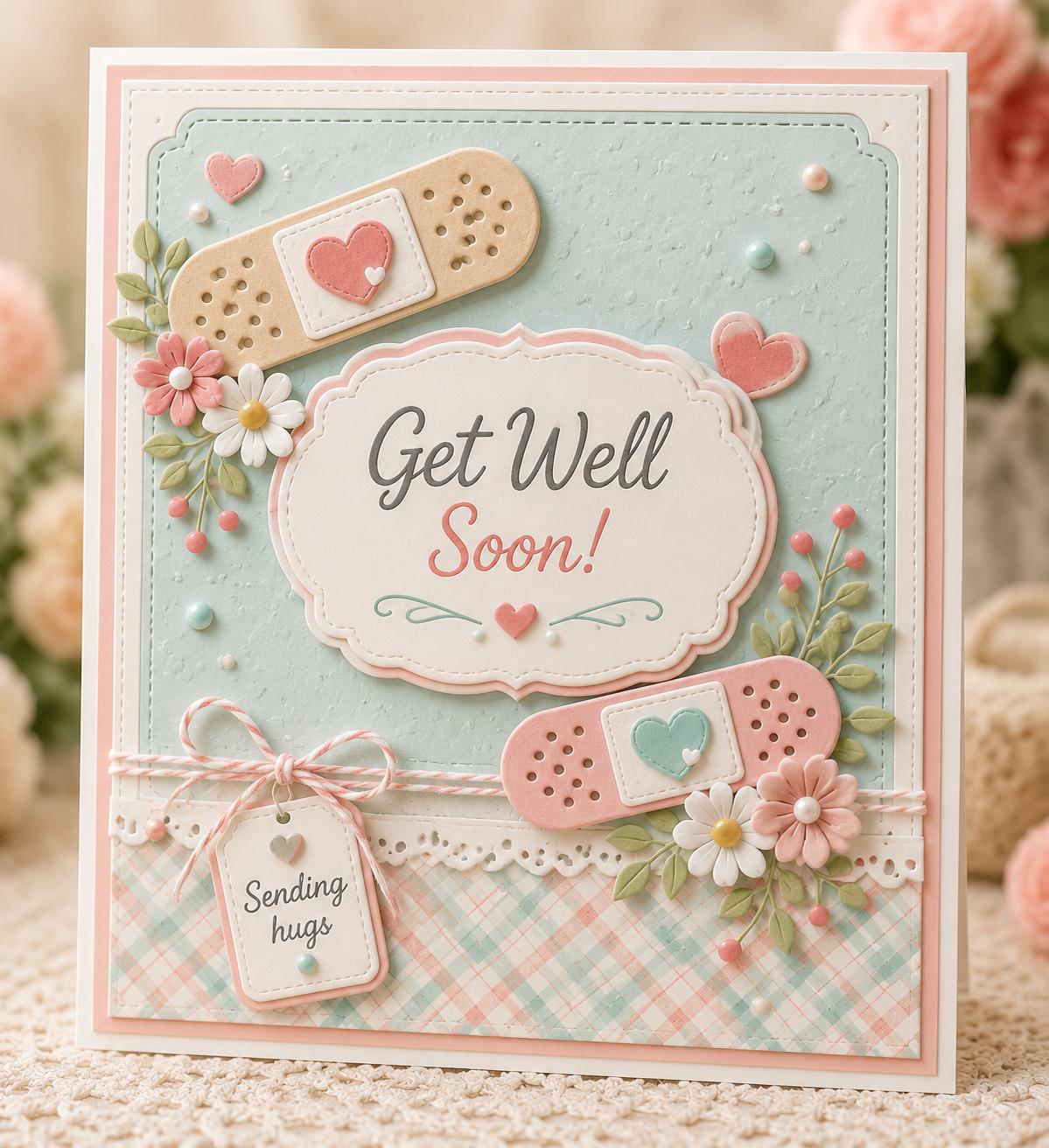 Bandage-Themed Metal Die Set for Scrapbooking, Cardmaking, and DIY Crafts