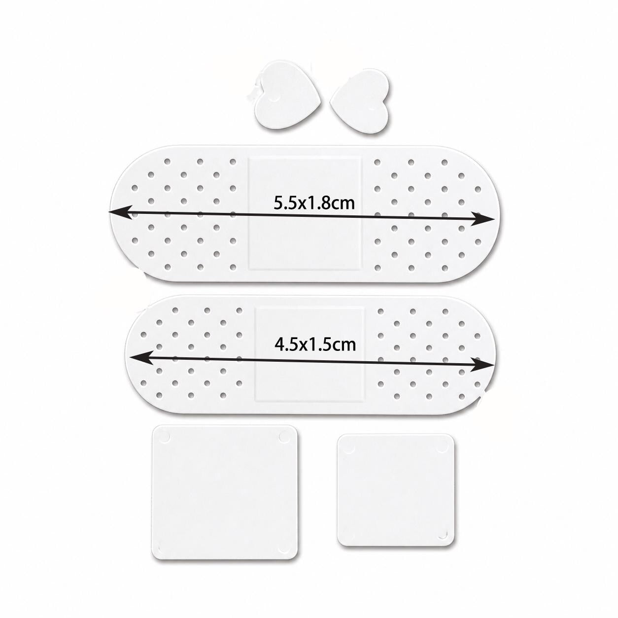 Bandage-Themed Metal Die Set for Scrapbooking, Cardmaking, and DIY Crafts