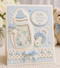 Baby Bottle and Pacifier Metal Dies for Scrapbooking and Card Making