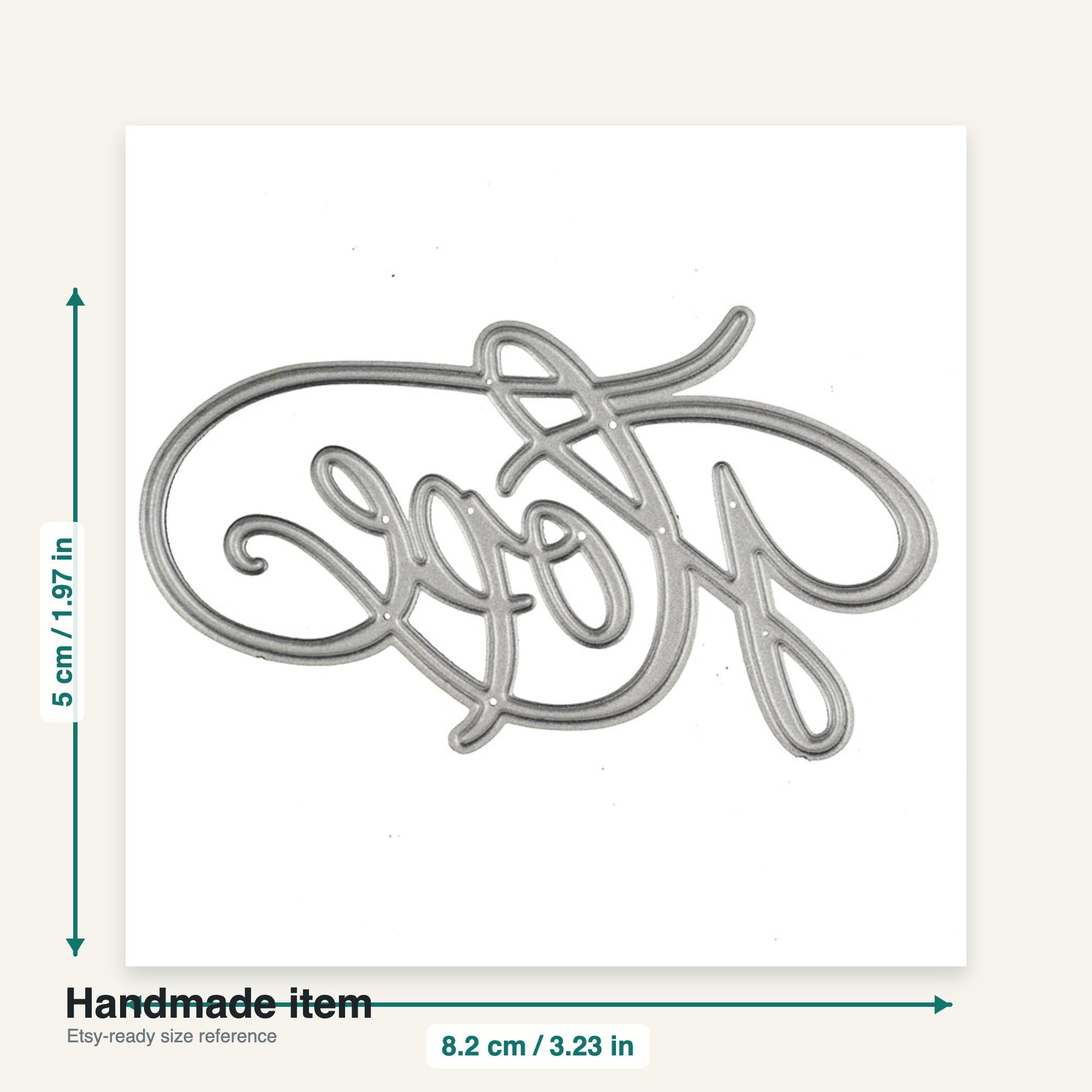 Hope Word Metal Die Cut for Card Making, Scrapbooking, and DIY Crafts