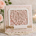 Heart Frame Metal Die with 'Love' Design - Scrapbooking & Cardmaking