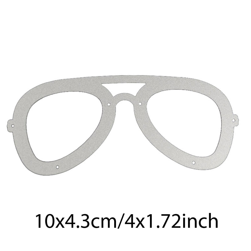 Retro Sunglasses Metal Die Cut for DIY Crafts, Scrapbooking & Card Making