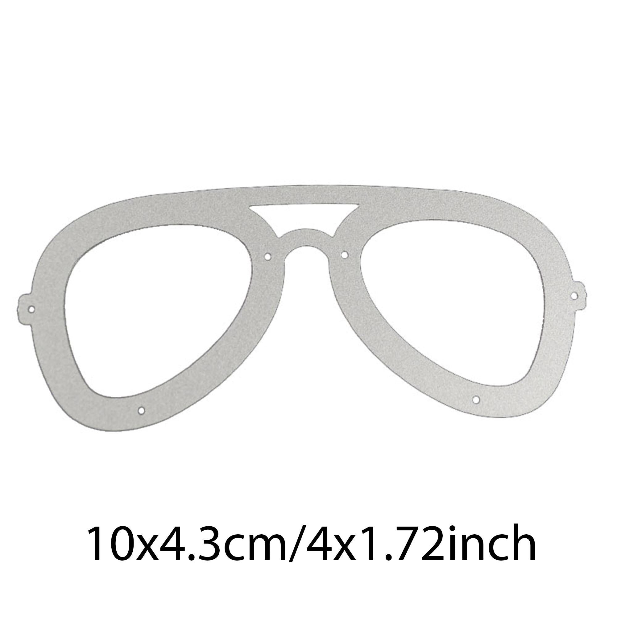 Retro Sunglasses Metal Die Cut for DIY Crafts, Scrapbooking & Card Making