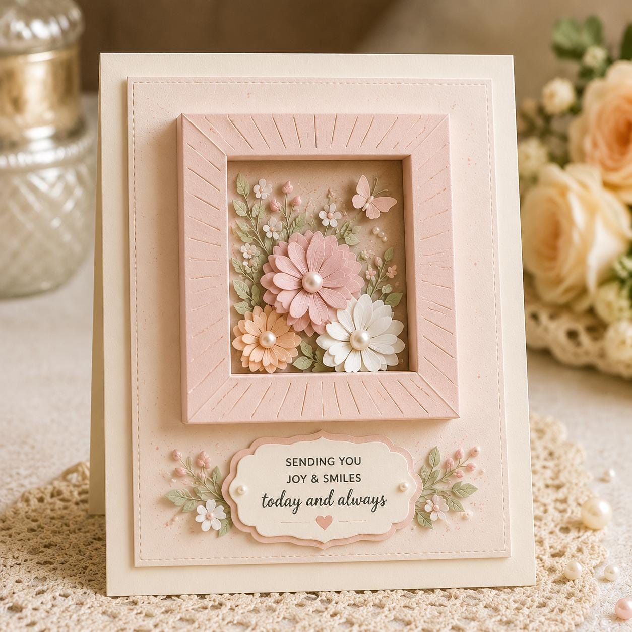 Sunburst Picture Frame Metal Cutting Die for Card Making Scrapbooking and Photo Crafts