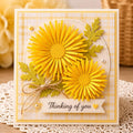 Layered Daisy Flower Metal Cutting Dies Set for Card Making Scrapbooking and Paper Crafts