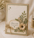 Brick Wall Embossing Folder for Card Making, Scrapbooking (4.13 x 5.83 Inch)