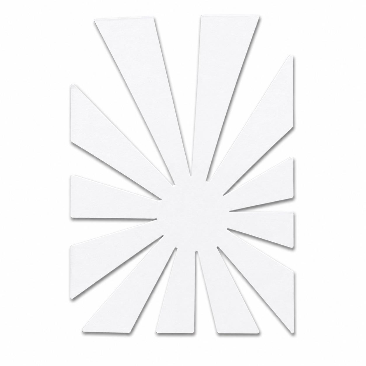 Sunburst Background Metal Cutting Die for Card Making Scrapbooking and Paper Crafts