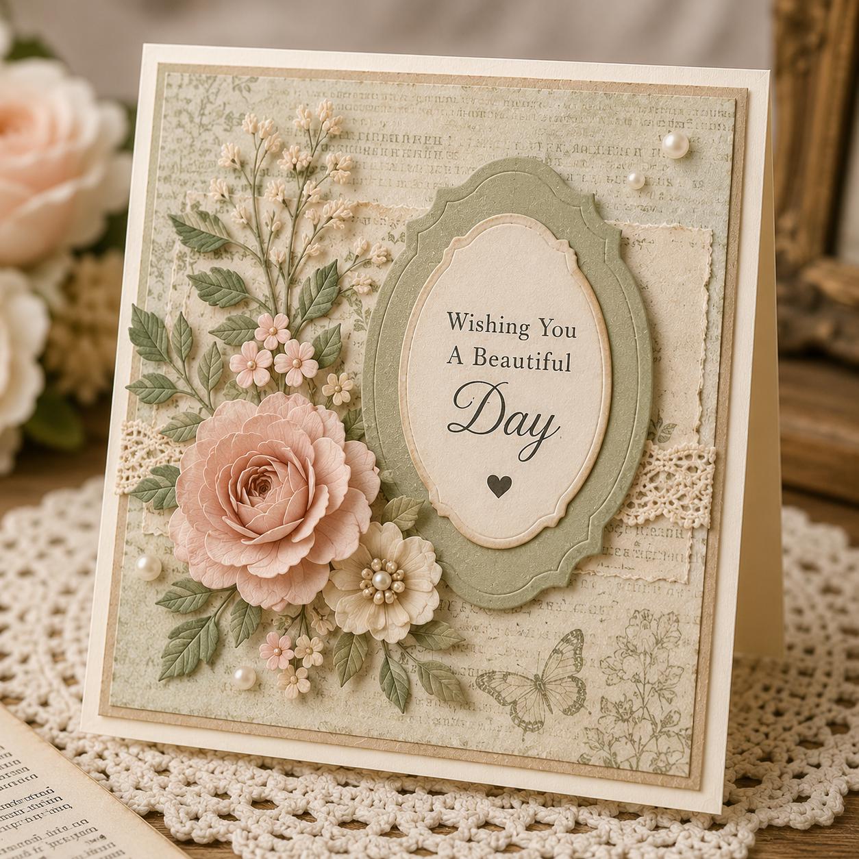 Nested Label Frame Metal Cutting Dies: Ornate Card Making, Scrapbooking Supplies