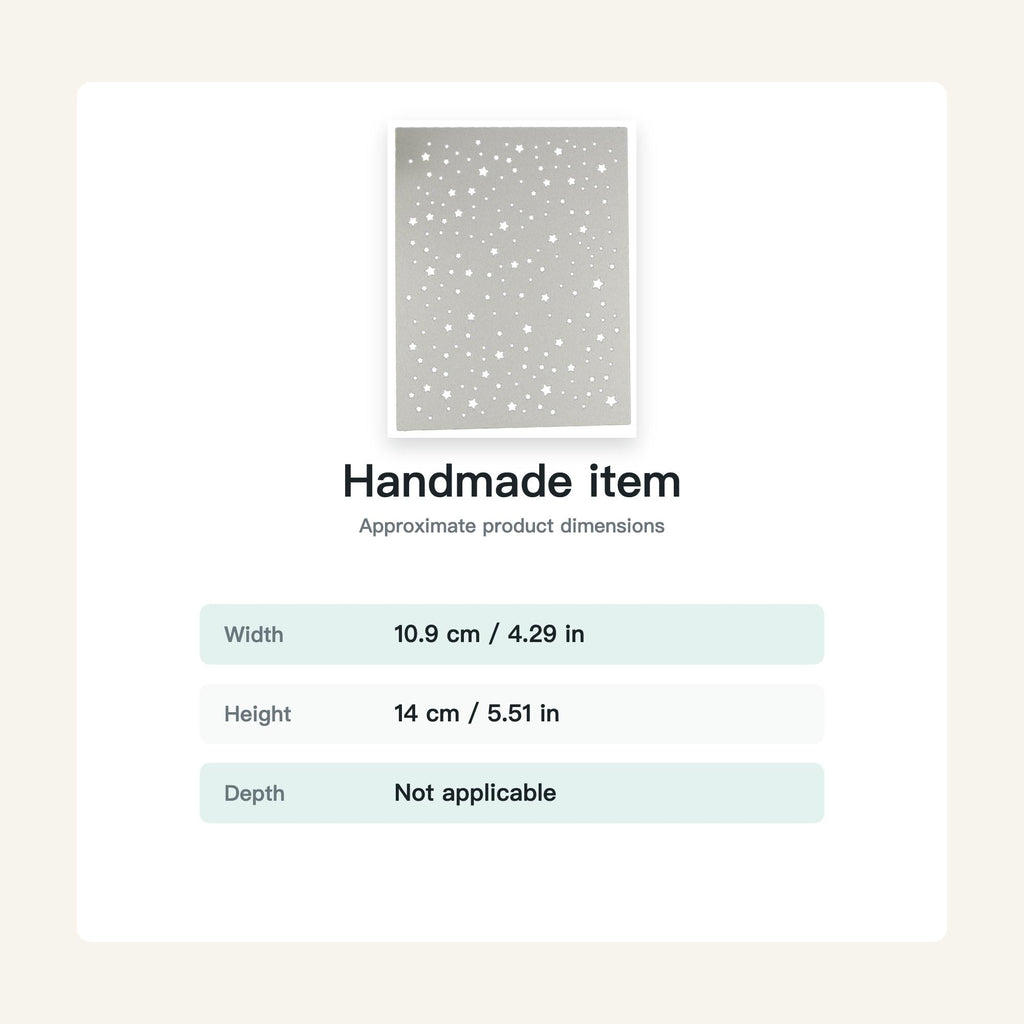 Scattered Stars Background Metal Cutting Die for Card Making Scrapbooking and Paper Crafts