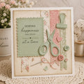 Sewing Craft Metal Cutting Dies Set for Card Making and Scrapbooking