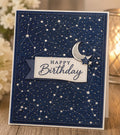 Starry Sky Background Metal Cutting Die for Card Making and Scrapbooking