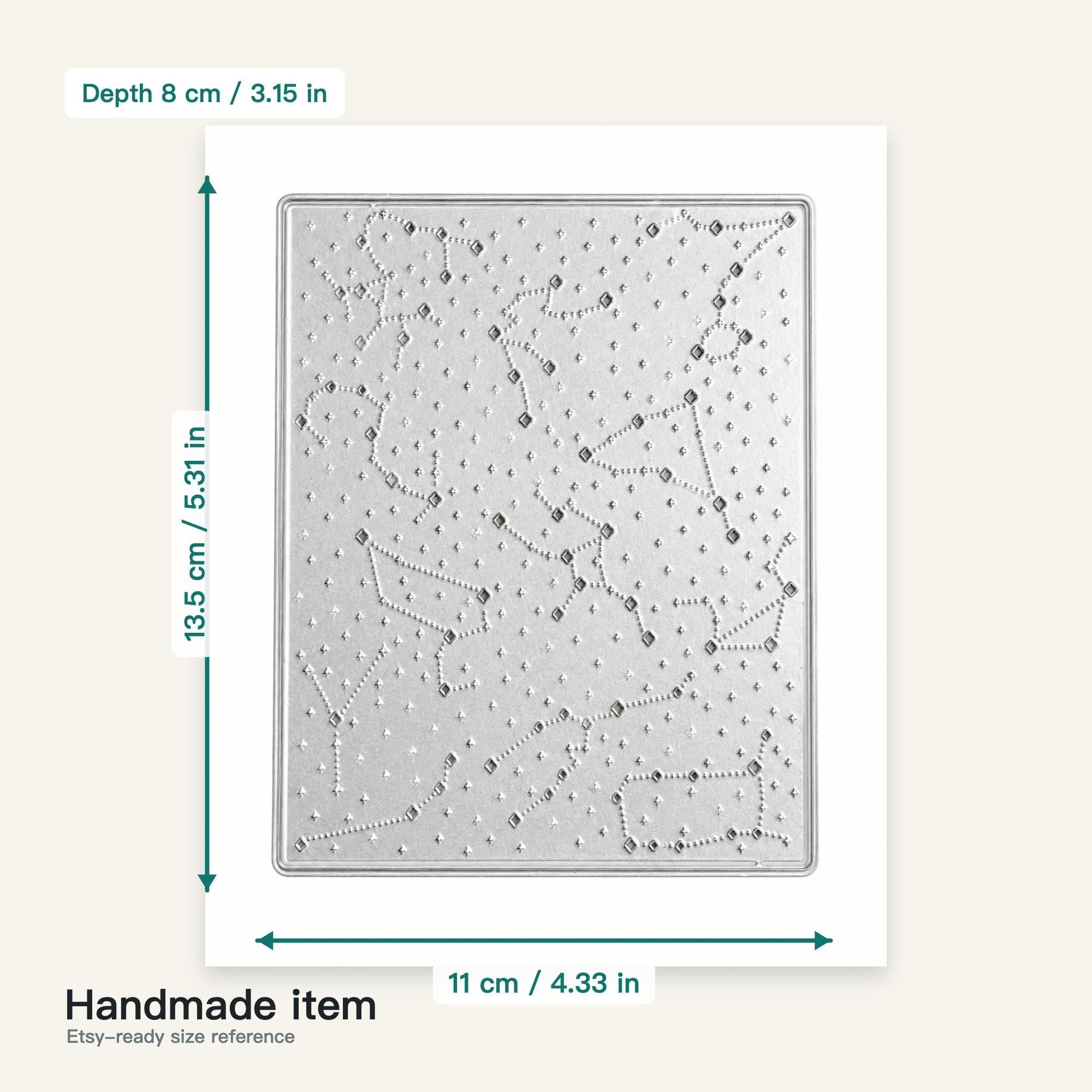Starry Sky Background Metal Cutting Die for Card Making and Scrapbooking