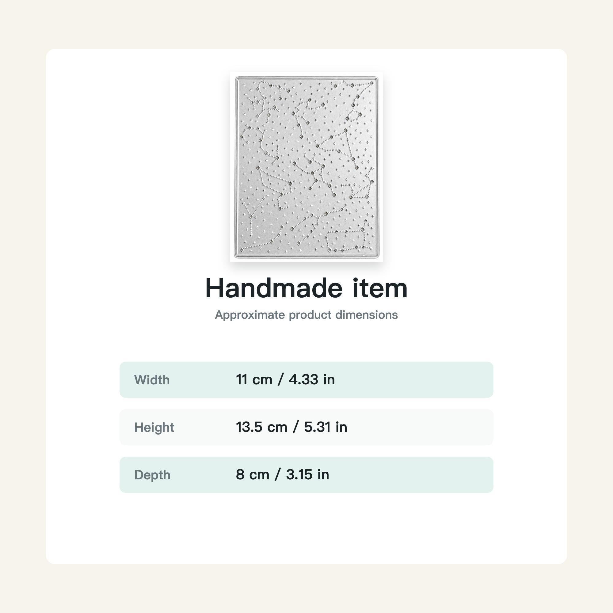 Starry Sky Background Metal Cutting Die for Card Making and Scrapbooking