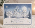 Bare Tree Grove Metal Cutting Die for Card Making Scrapbooking and Woodland Paper Crafts