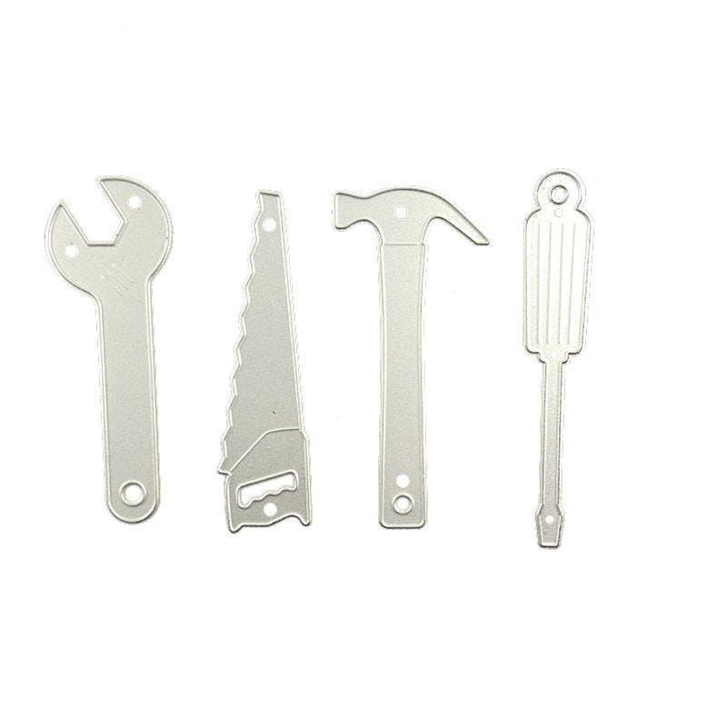 Tools Metal Cutting Dies, DIY Craft Stencils (4pcs)