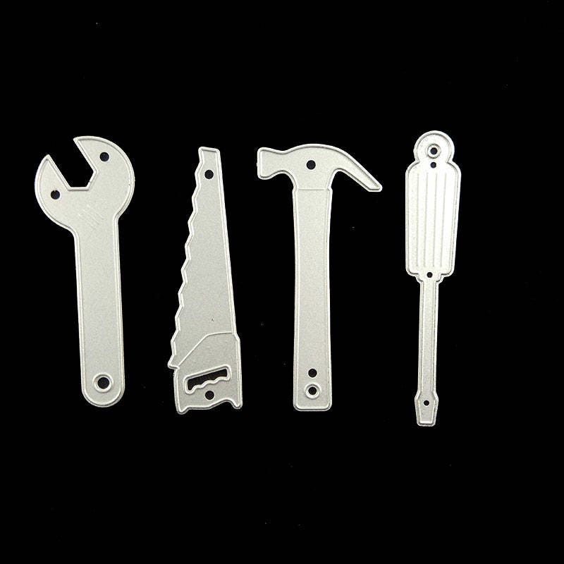 Tools Metal Cutting Dies, DIY Craft Stencils (4pcs)