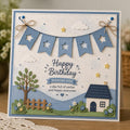 Flag Banner Cutting Die, Party Decoration Die Cut