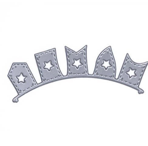 Flag Banner Cutting Die, Party Decoration Die Cut
