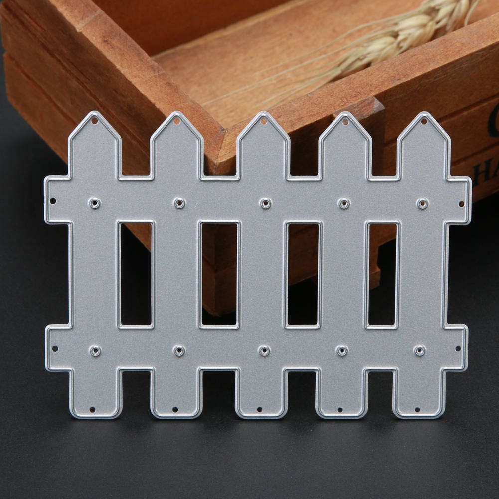 Fence Metal Frame cutting die DIY scrapbooking/card making/embossing template
