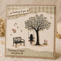 Nature Clear Silicone Stamp for DIY Scrapbooking (11x16cm)