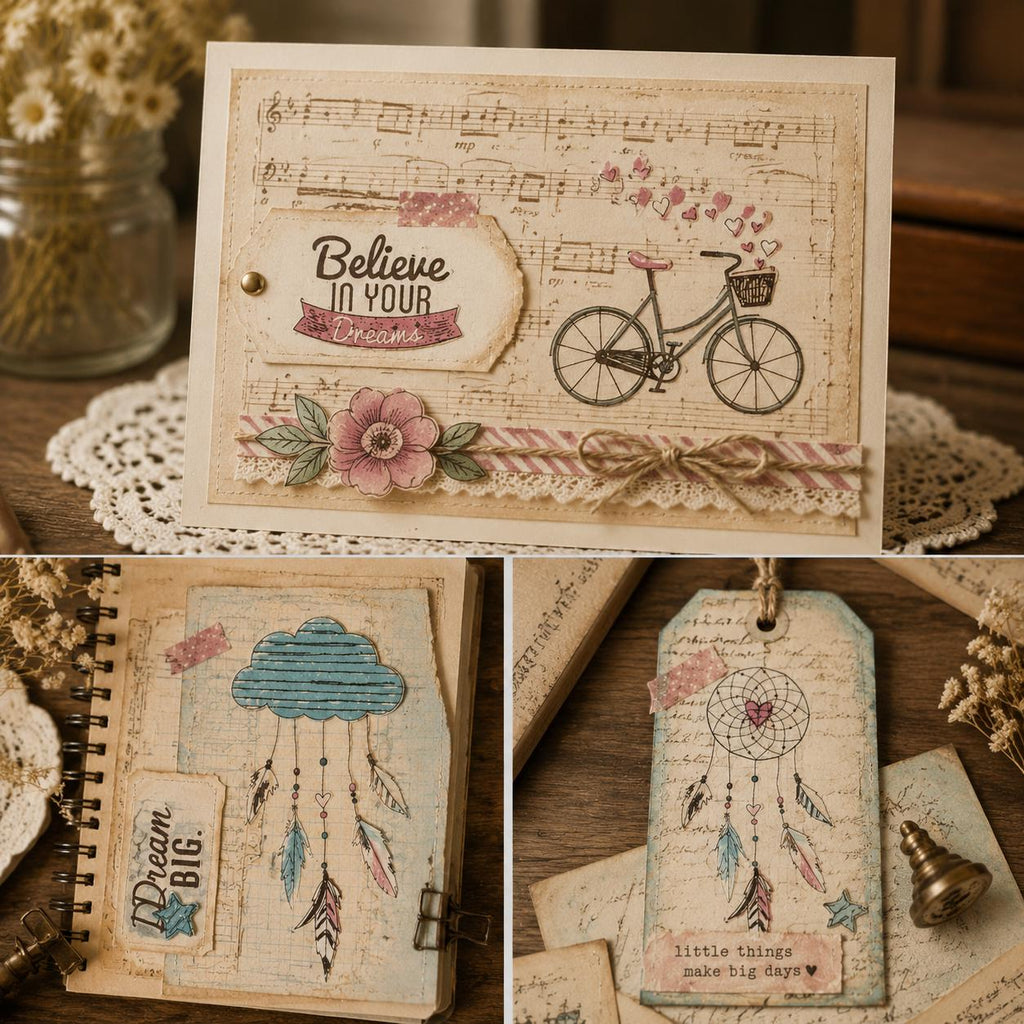 Dreamcatcher Clear Silicone Stamp for DIY Scrapbooking (11x16cm)