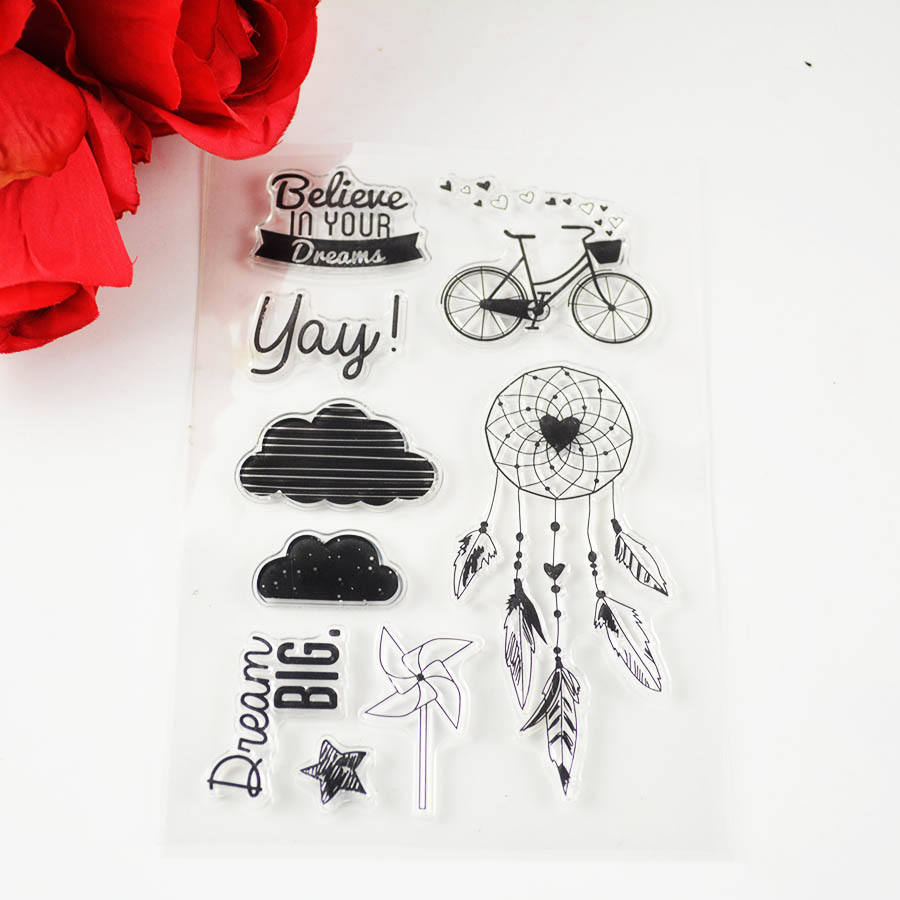 Dreamcatcher Clear Silicone Stamp for DIY Scrapbooking (11x16cm)