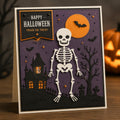 Skeleton Die Cut: Halloween Scrapbooking, Card Making