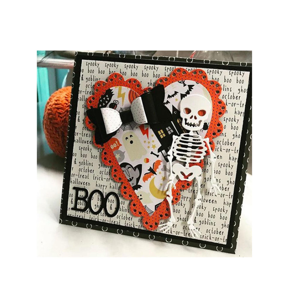 Skeleton Die Cut: Halloween Scrapbooking, Card Making