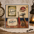 Vintage Tools Clear Stamp Set - DIY Scrapbooking, Card Making