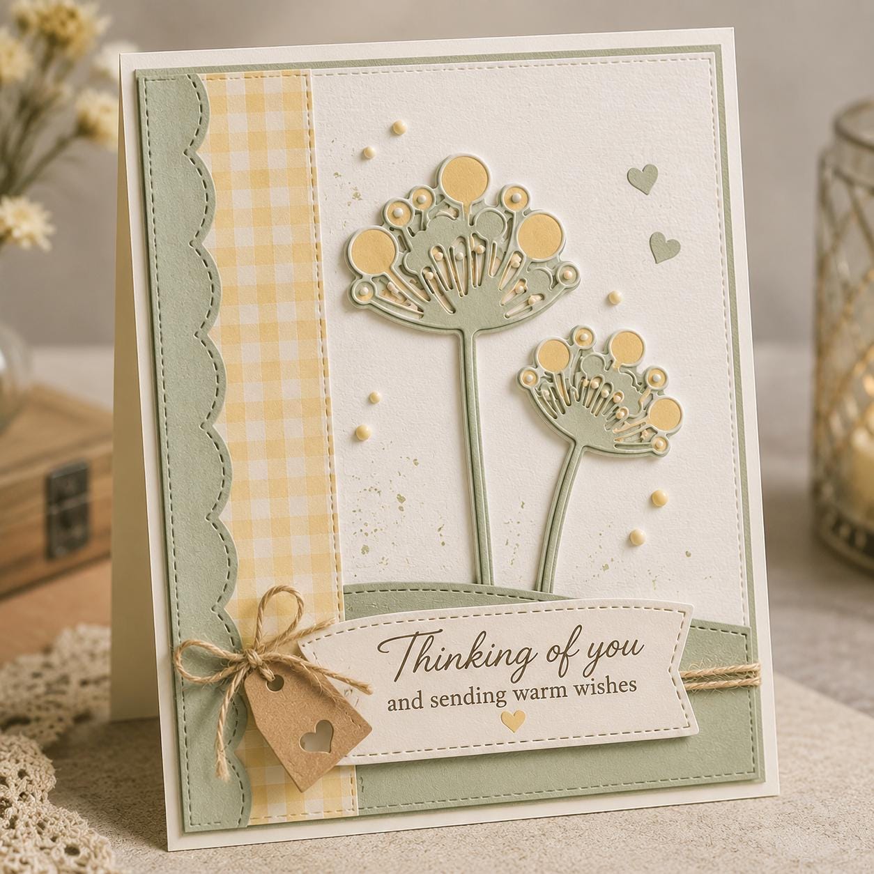 Dandelion Flower Metal Cutting Dies, DIY Scrapbooking Stencils
