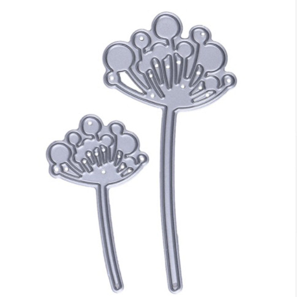 Dandelion Flower Metal Cutting Dies, DIY Scrapbooking Stencils