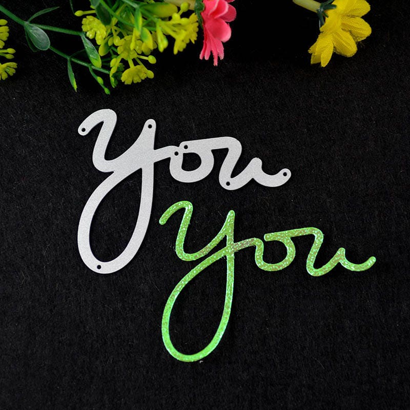 You cutting die carbon steel DIY scrapbooking die cut card making stationery
