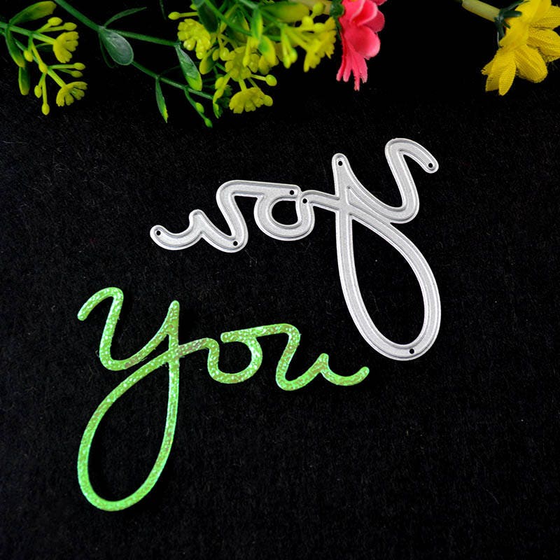You cutting die carbon steel DIY scrapbooking die cut card making stationery