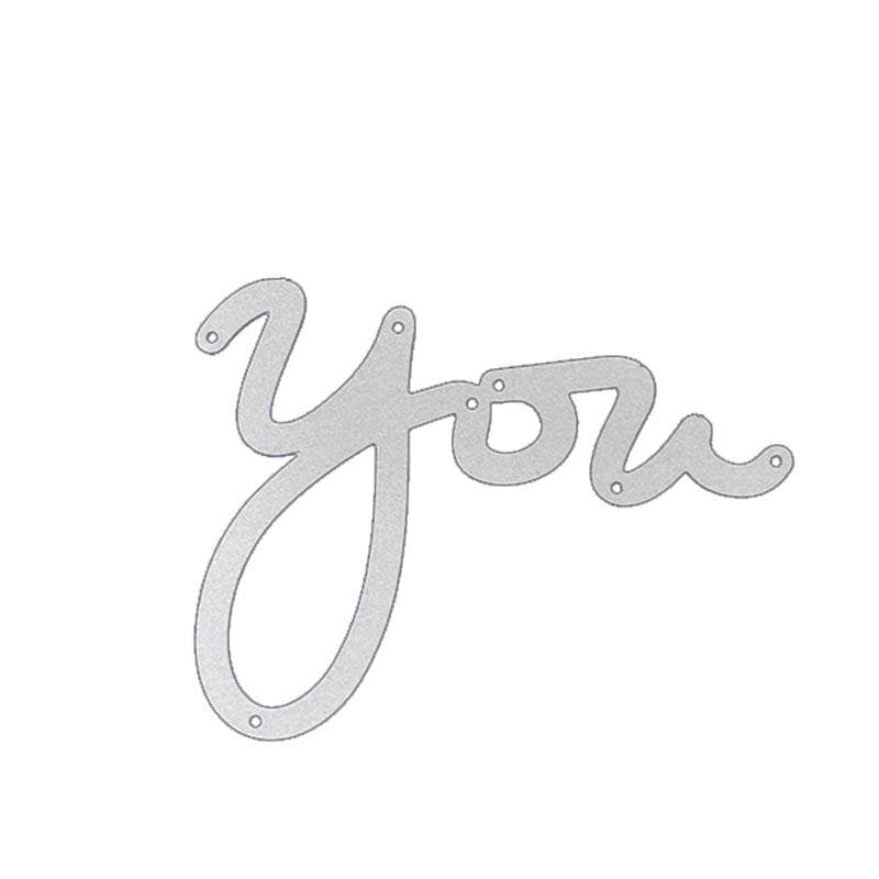 You cutting die carbon steel DIY scrapbooking die cut card making stationery
