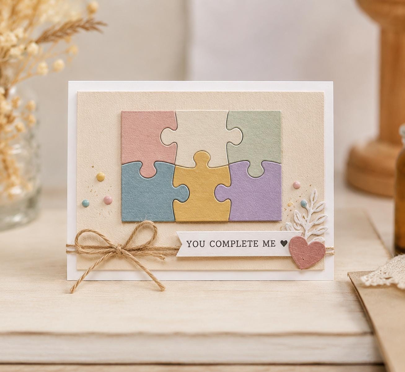 Puzzle Jigsaw Metal Die Cut, DIY Scrapbooking