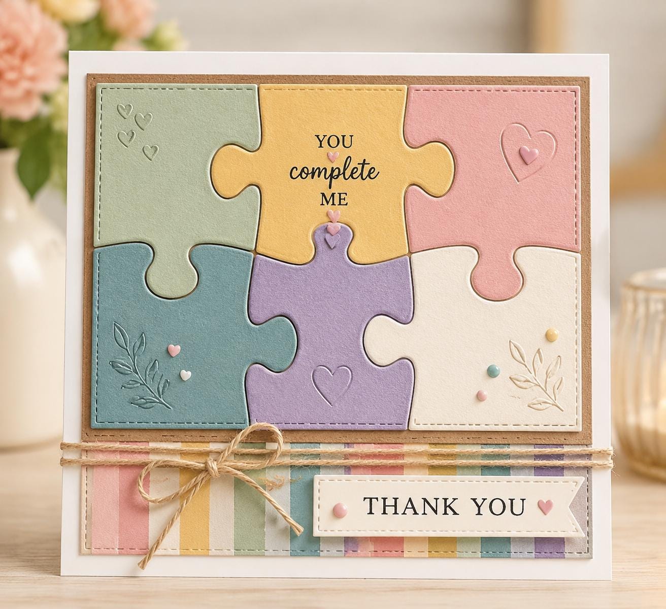 Puzzle Jigsaw Metal Die Cut, DIY Scrapbooking