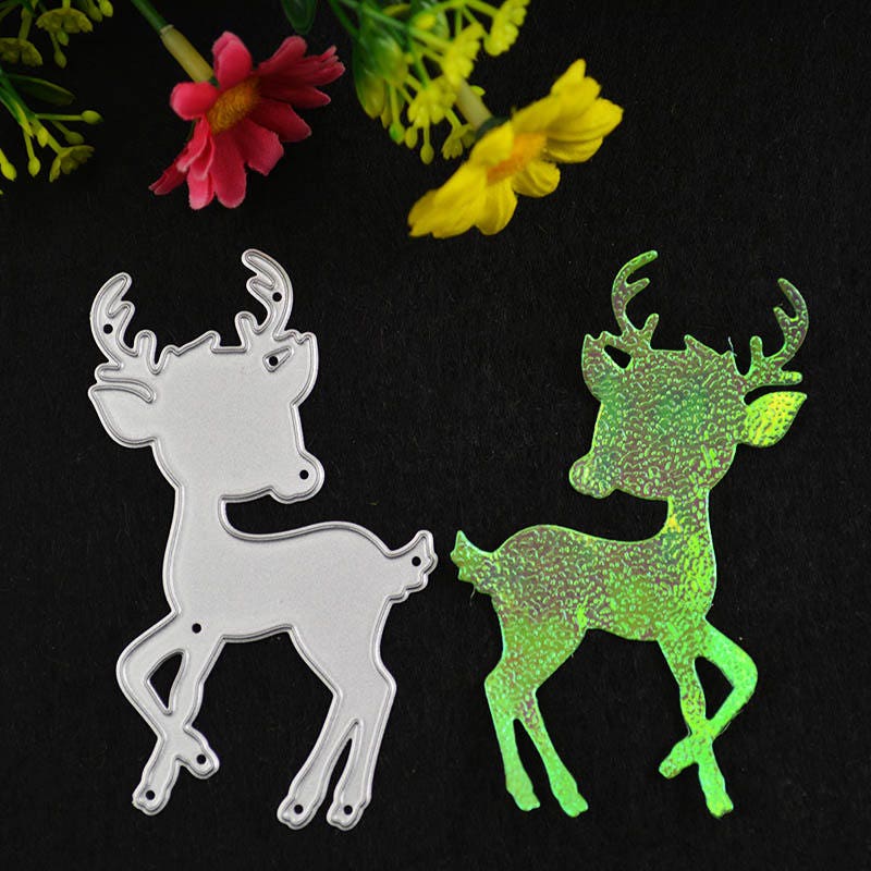 Little Fawn Metal Die Cut: DIY Scrapbooking Stencil
