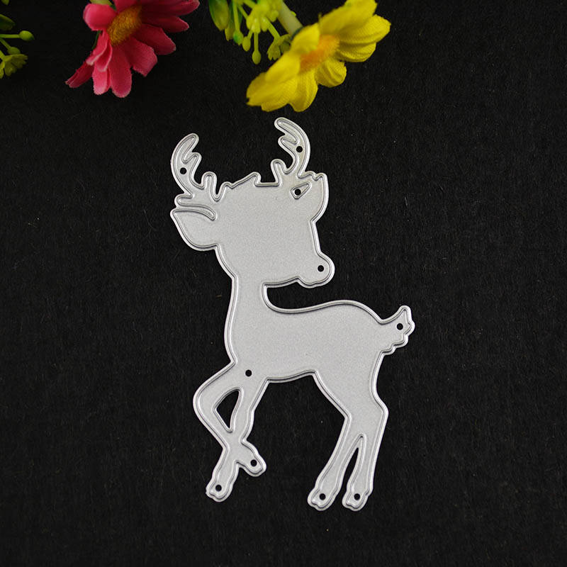 Little Fawn Metal Die Cut: DIY Scrapbooking Stencil