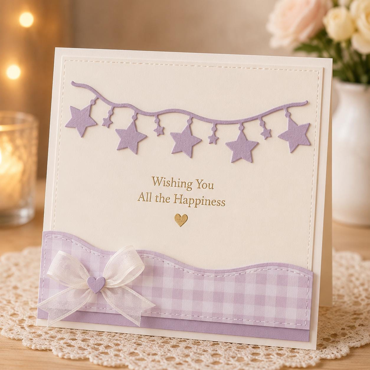 Star Banner Die, Metal Cutting Die for Scrapbooking