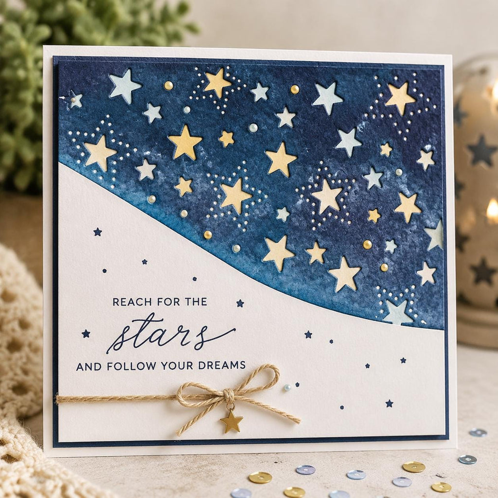 Star Metal Die, DIY Scrapbooking Stencil