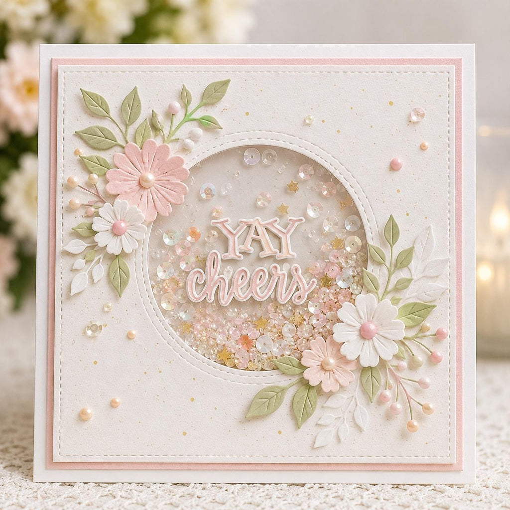 English Word Metal Cutting Dies, Scrapbooking Embossing Template