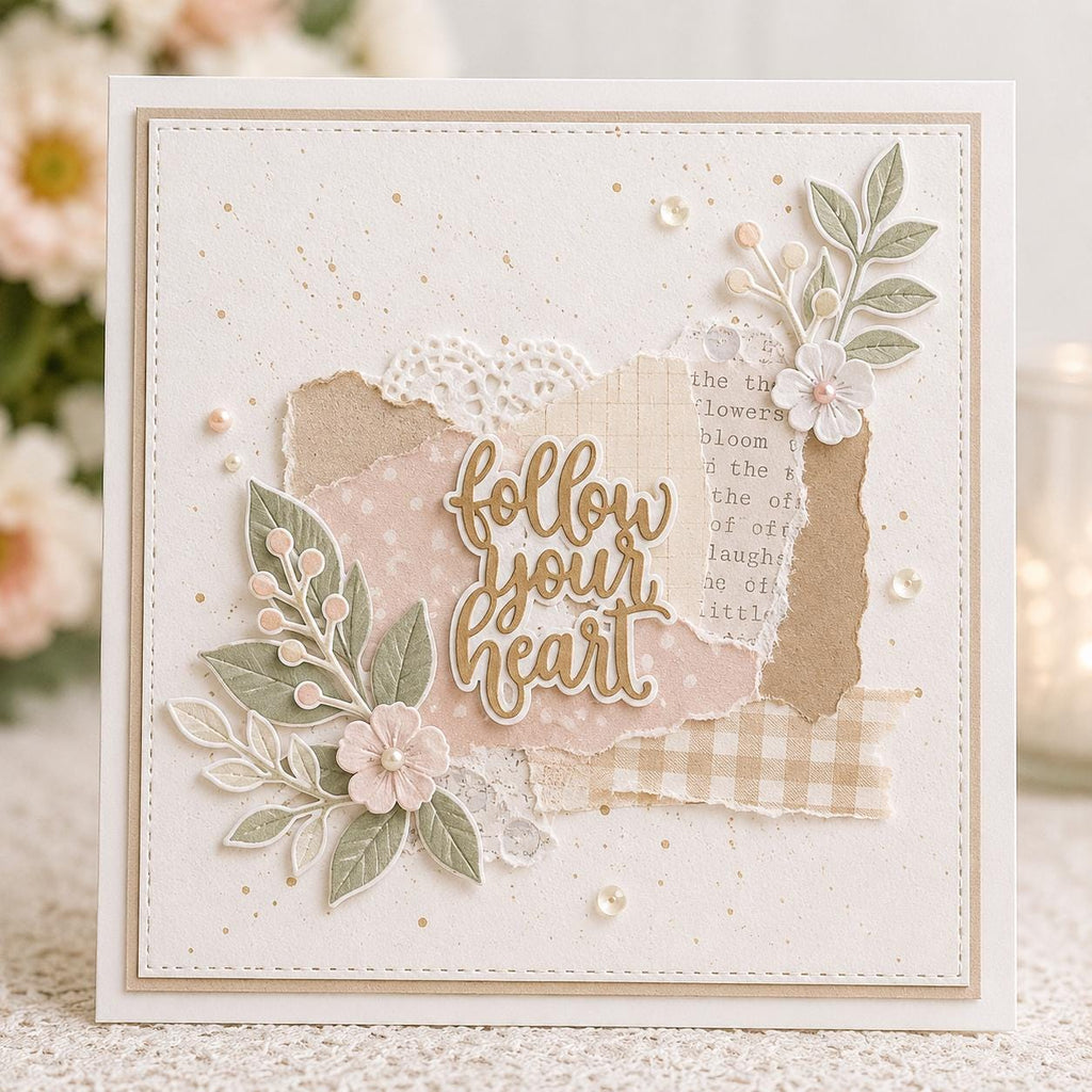 English Word Metal Cutting Dies, Scrapbooking Embossing Template