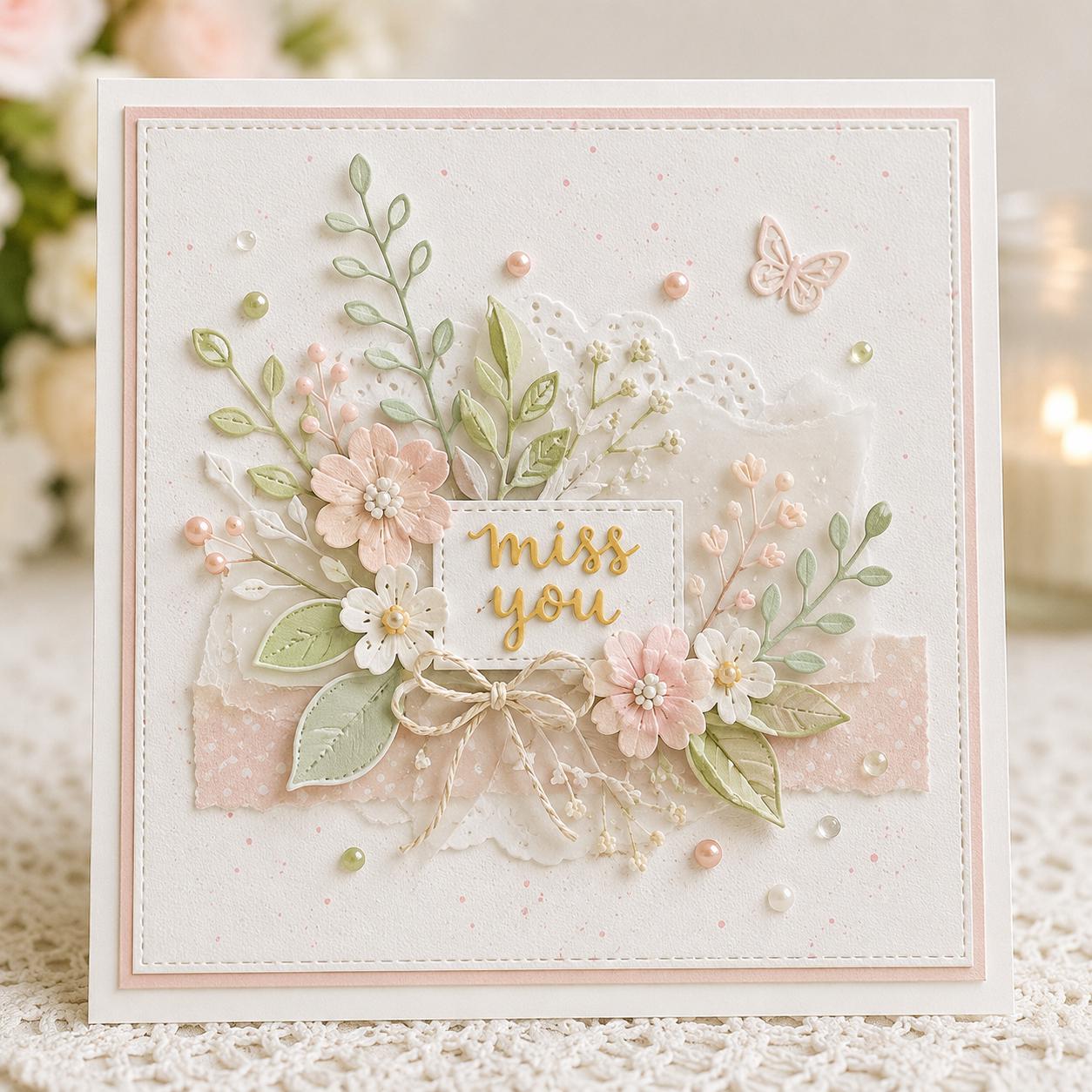 English Word Metal Cutting Dies, Scrapbooking Embossing Template