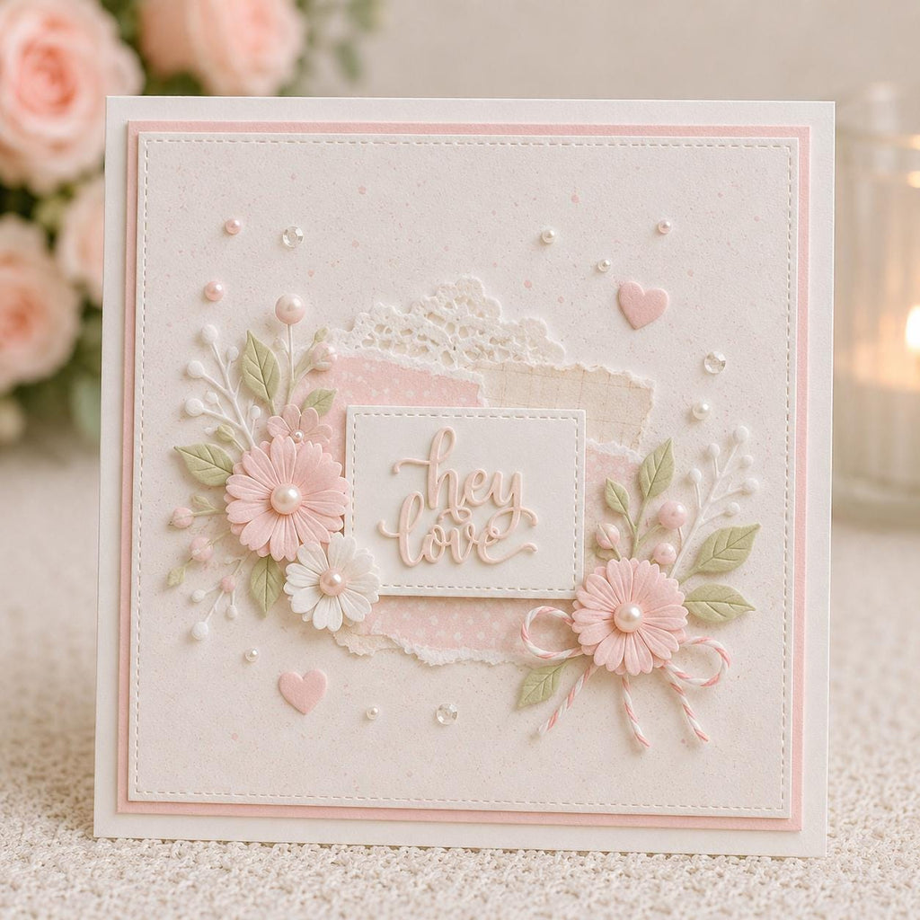 English Word Metal Cutting Dies, Scrapbooking Embossing Template