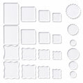 Clear Acrylic Stamping Blocks Set, Grid Blocks for Scrapbook Stamps