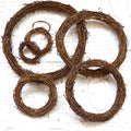 Natural Grapevine Wreath Base for DIY and Rustic Decor