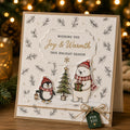 Christmas Tree Leaves Clear Stamp, DIY Scrapbooking (14x14cm)